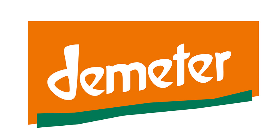 Das Demeter Logo ist auch ein Naturkosmetik-Siege
